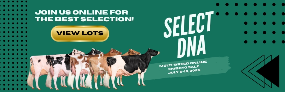 Select DNA Online Embryo Sale: July 5-10, 2025
